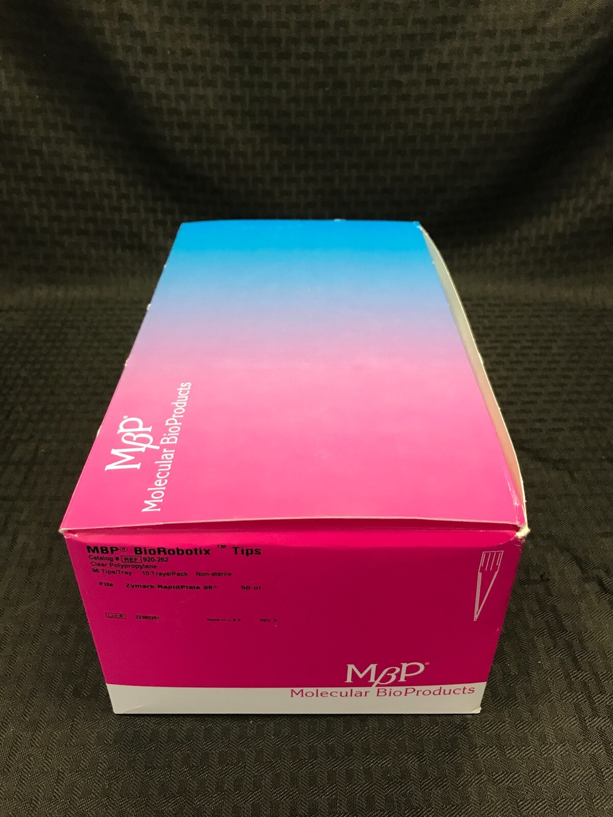 (4704/Case) MBP 50uL BioRobotix Automated Pipet Tips Non-Sterile 920-262