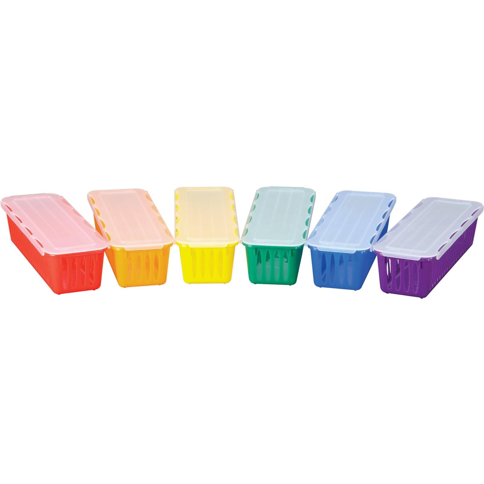 Really Good Stuff Storage Baskets Set Of 6 – – Bins For
