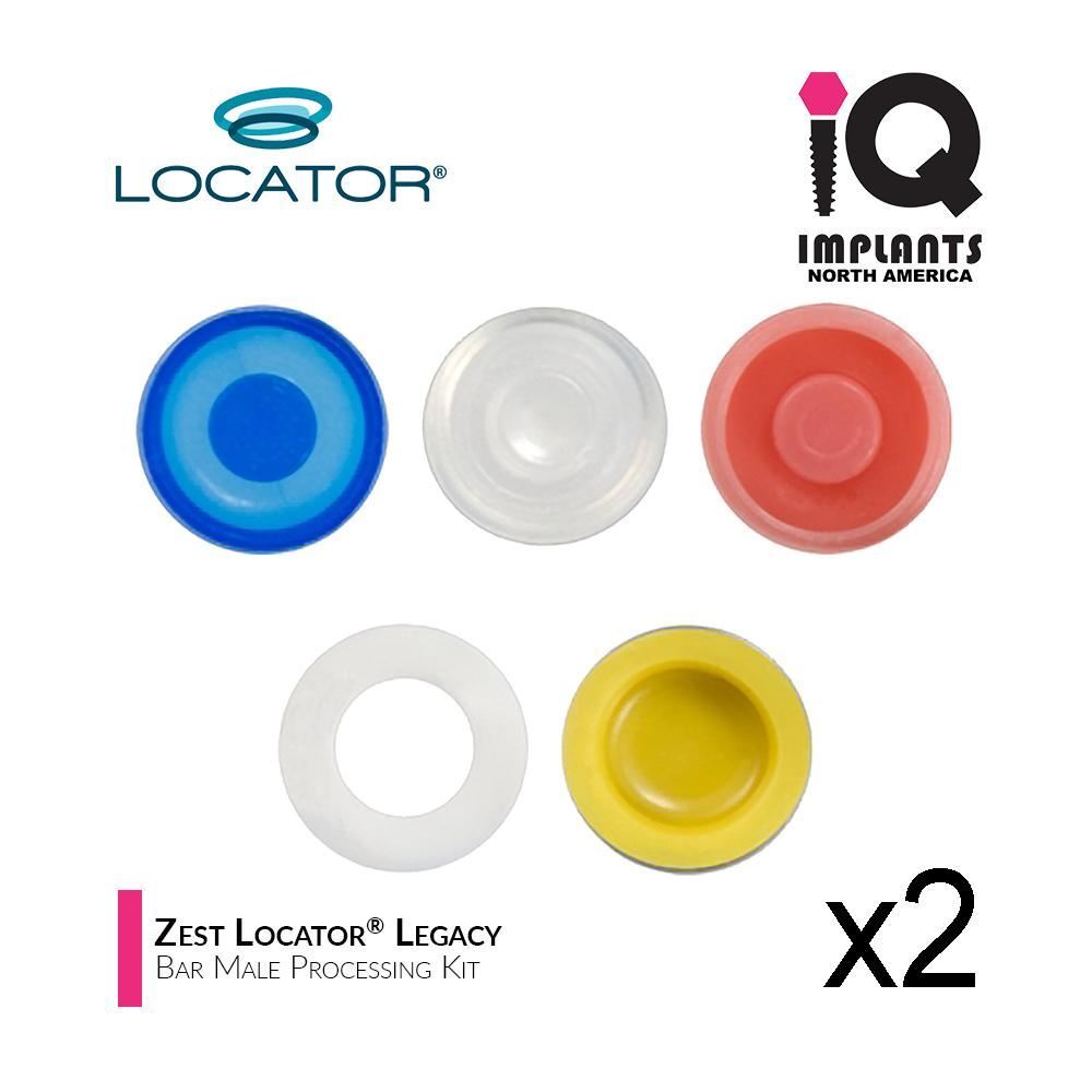 Zest LOCATOR Original Genuine Bar Male Processing Package, 2 Pack