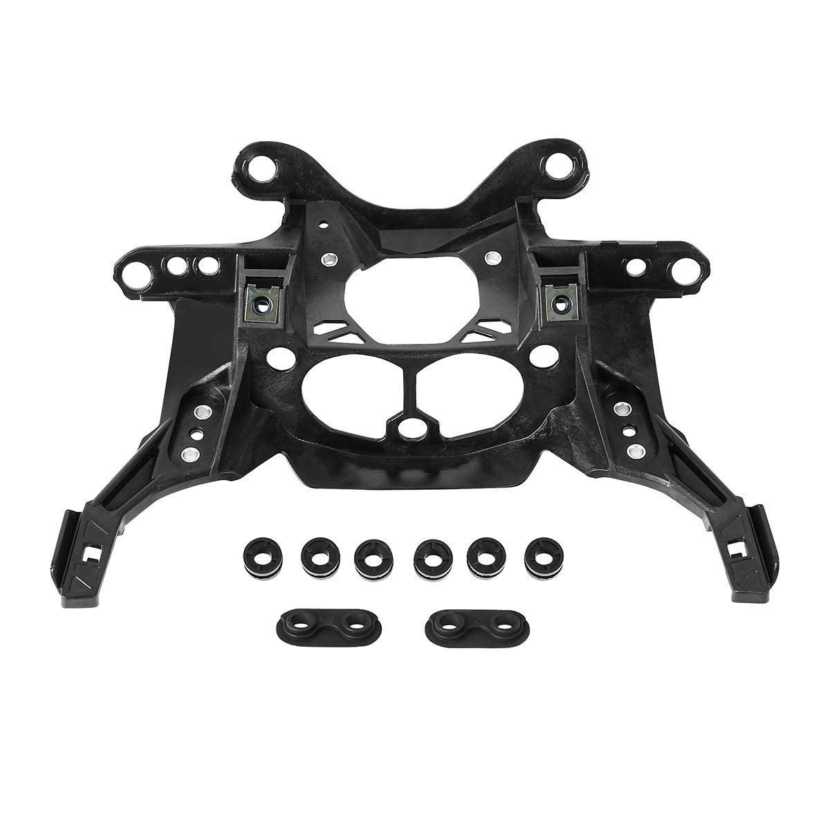 Front Upper Fairing Stay Bracket For YZF R1 2015-2025 Black ABS Plastic