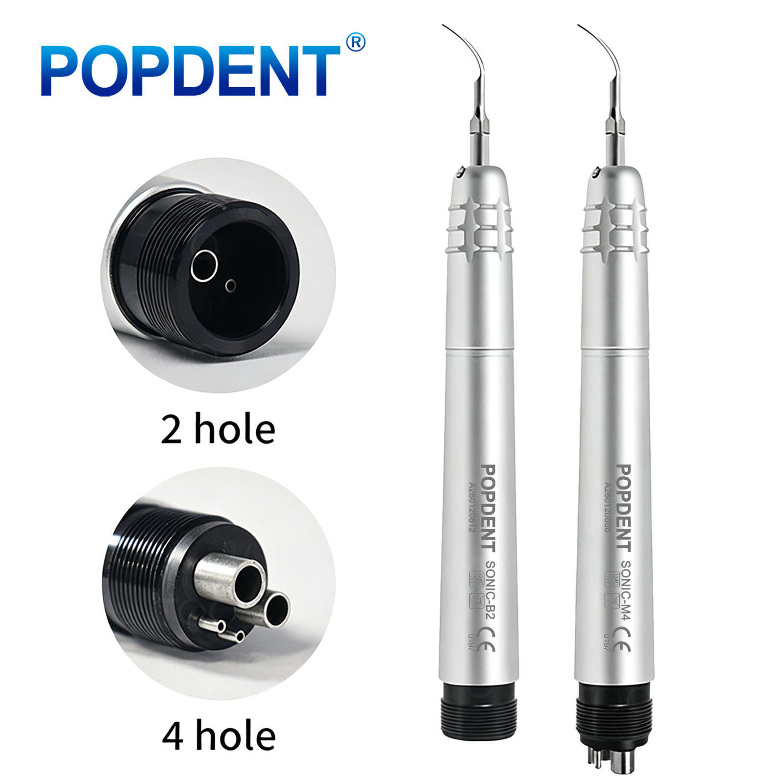 NSK Style Dental Ultrasonic Air Perio Scaler Handpiece Hygienist W 3Tips POPDENT