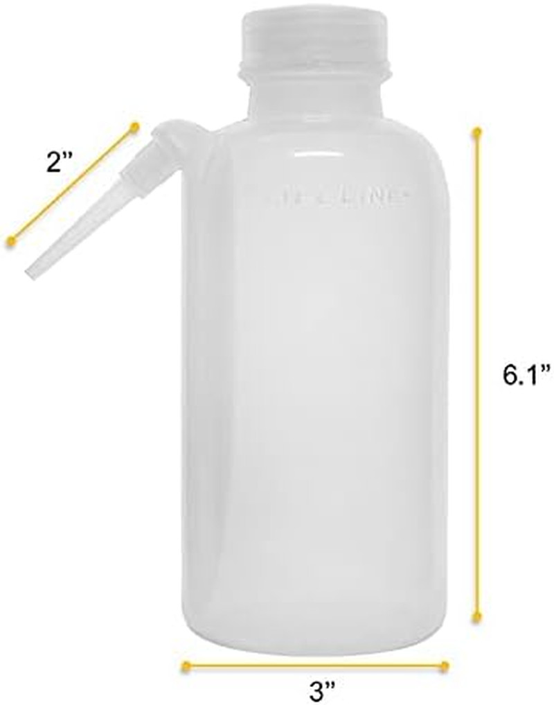 Wash Bottle, 500ml – Polyethylene – Translucent, Unbreakable – Screw Cap with Do