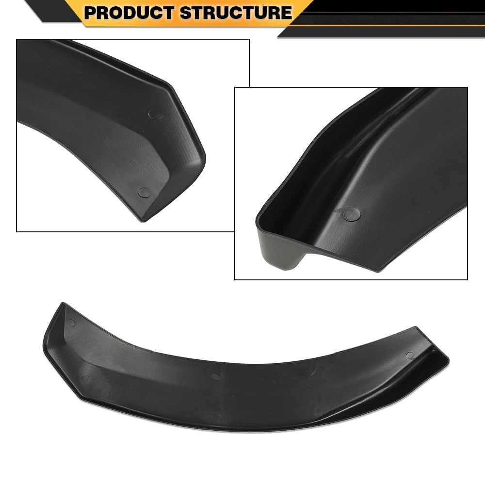 Universal Front Bumper Lip Splitter Diffuser Winglet Type-2 Aero