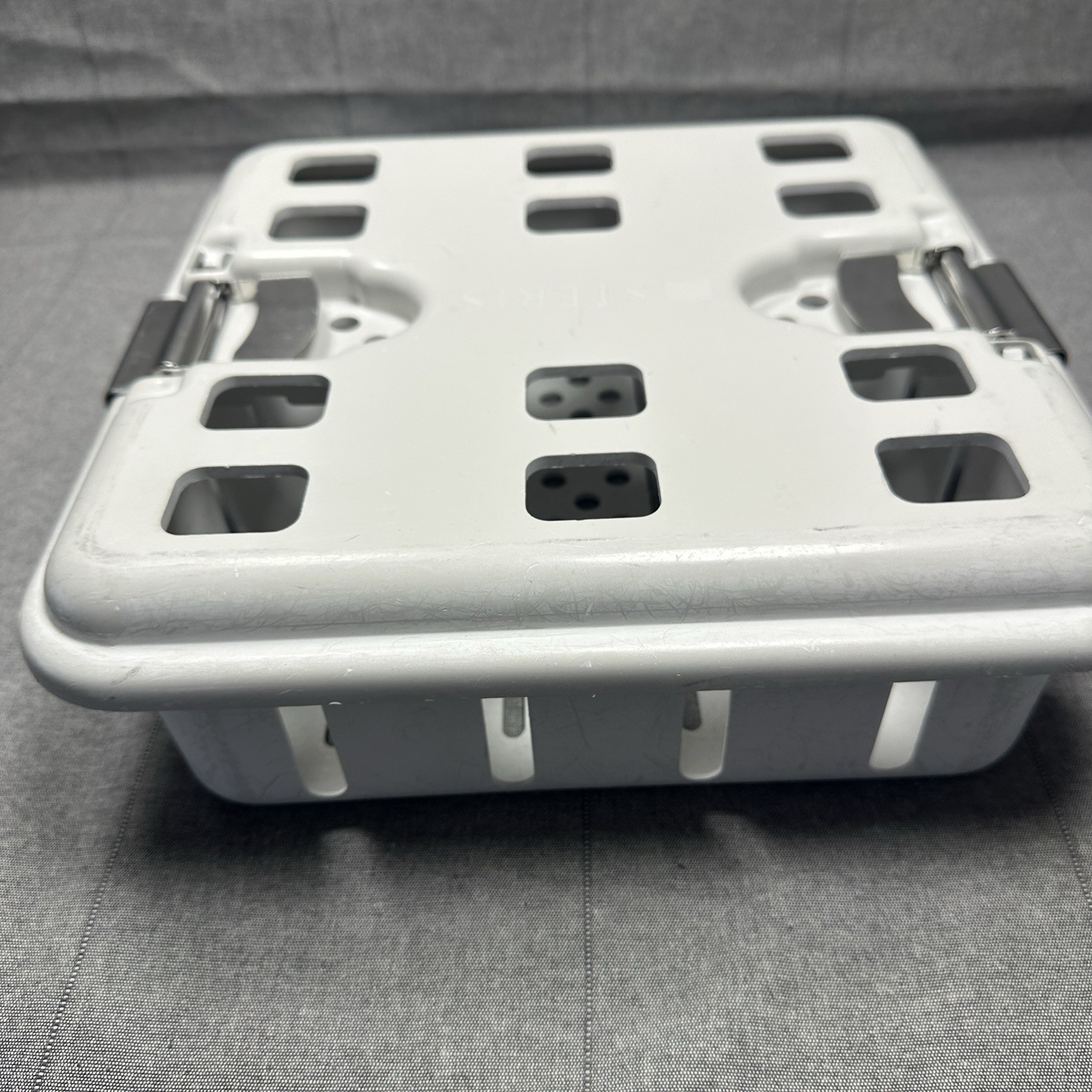 Steris Pro-lite Sterilization Tray Square Basket 0001824 Instrument Caddy
