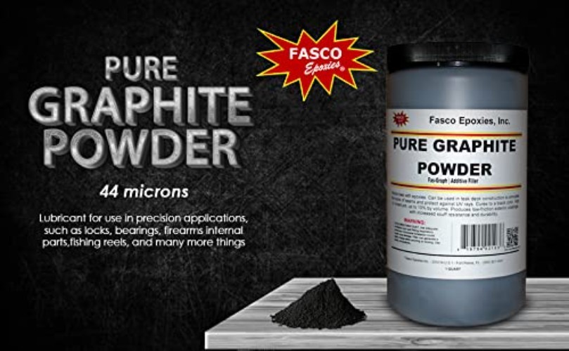 Versatile 44 Micron Pure Graphite Powder in 11oz – Superior for Epoxy Blending