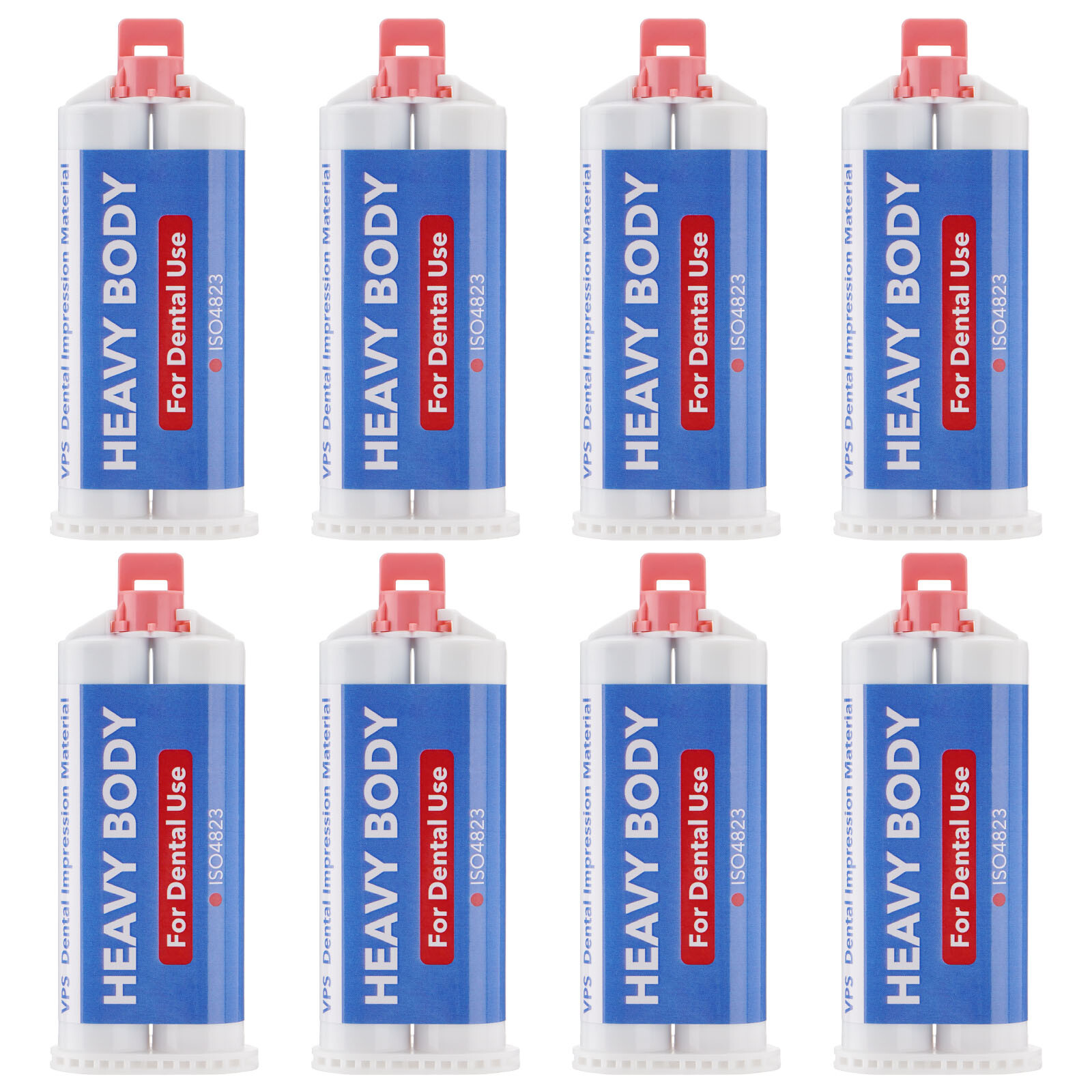 24Pcs Dental Impression Material Heavy Body Fast Rapid Set VPS 50 ml Cartridges