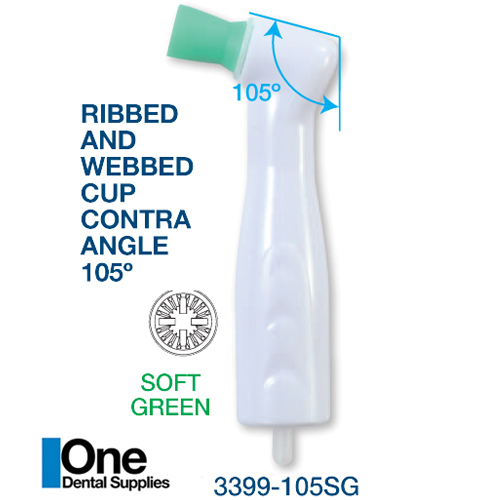 Dental Disposable Prophy Angles Soft 105° -Latex Free 100 pcs