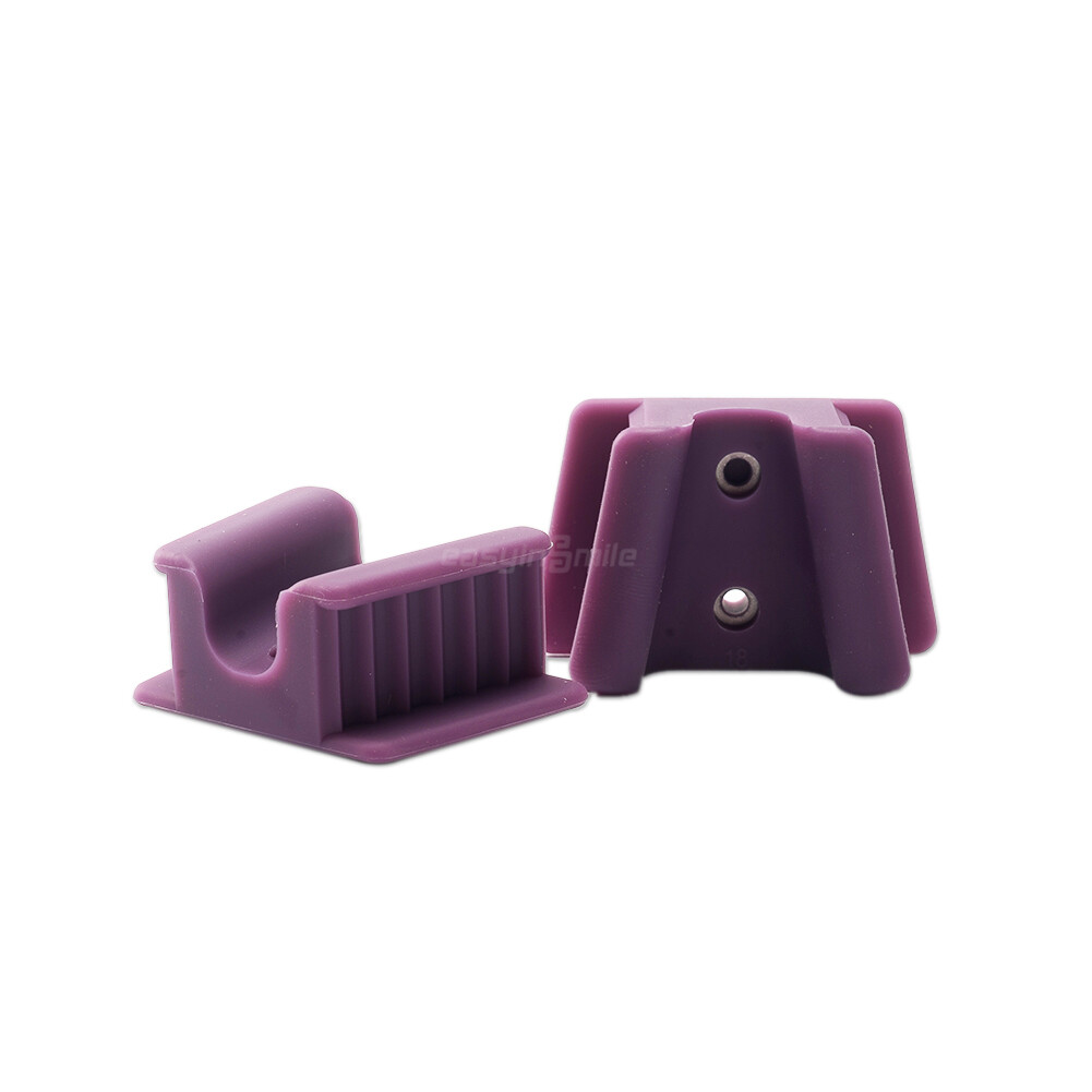 2pcs Dental Bite Block Silicone Mouth Props Autoclavable Adult/Child EASYINSMILE