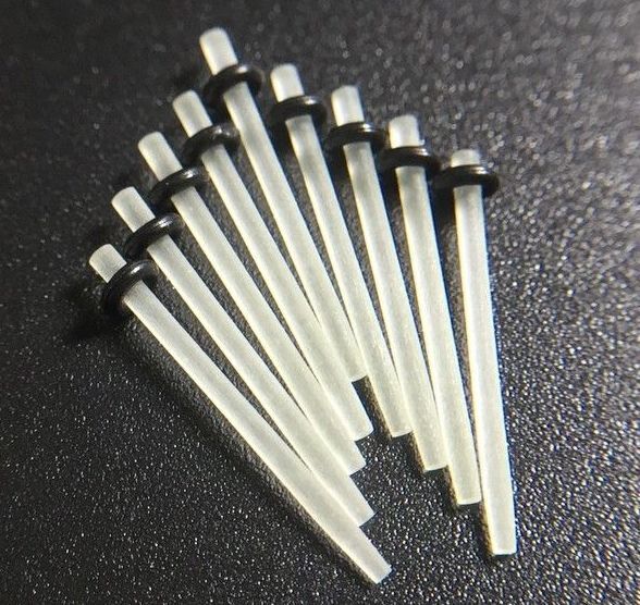 Dental Fiber Post Quartz Screw Glass Root Canal Pin 1.0mm 1.2mm 1.4mm 1.6mm 1.8m