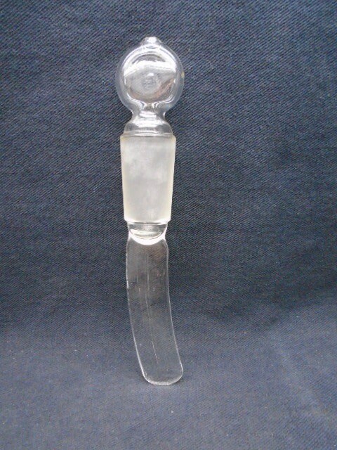 Glass 29/42 Inner Jnt Stopper w/ Stirrer Blade Cell Spreader Fits 1000mL Reagent