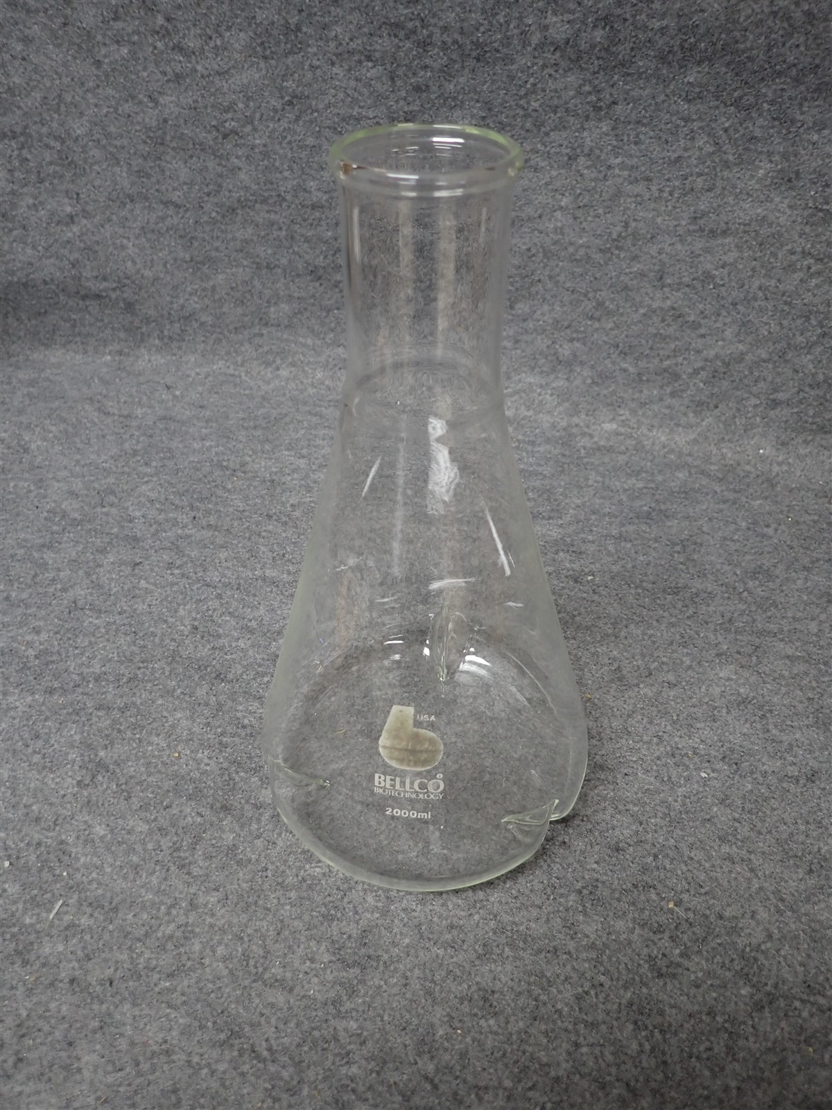 BELLCO Type1 Class A 2000mL Borosilicate Flask (N14)