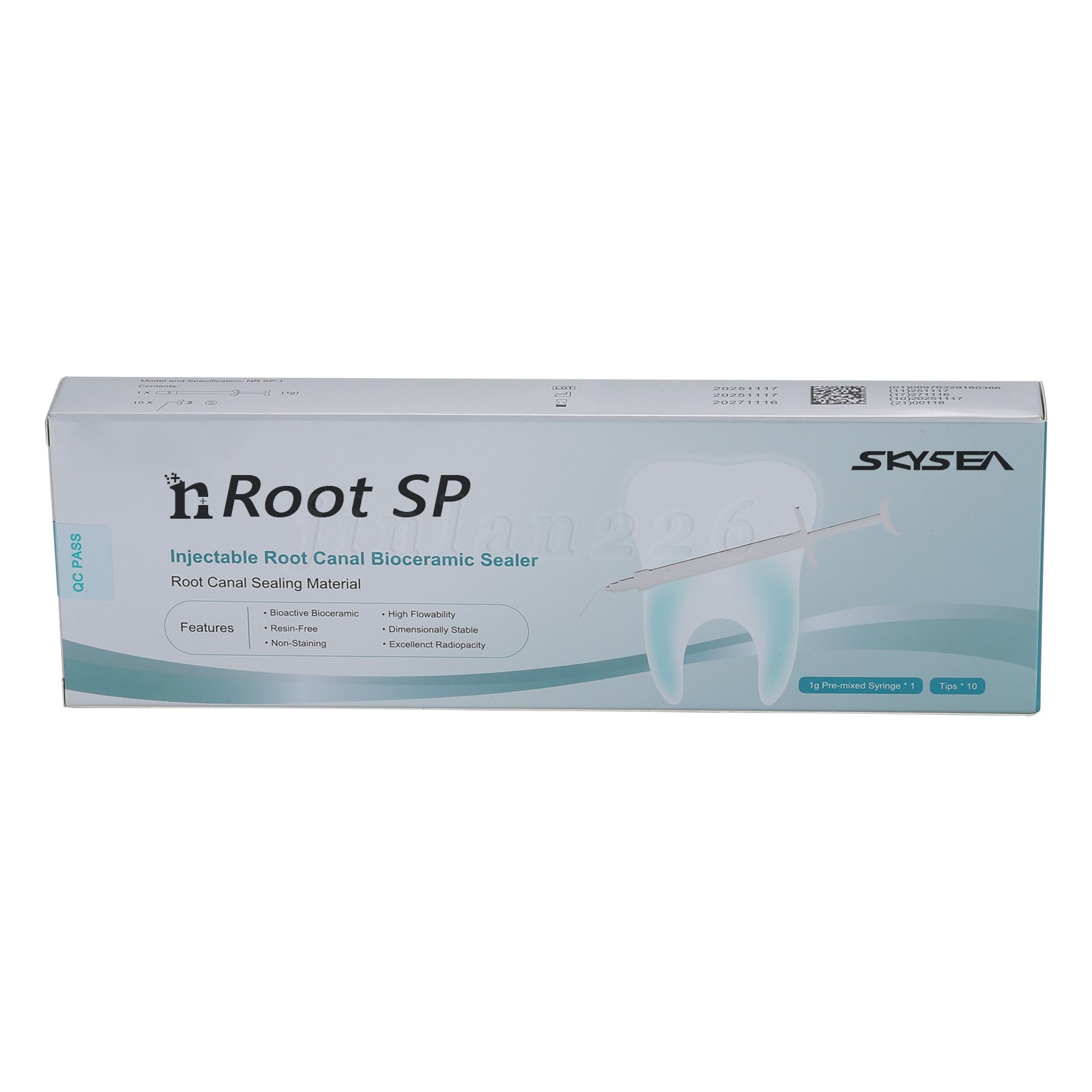 Bioceramic for Root & Pulp Treatment 1g tube II Free Ship