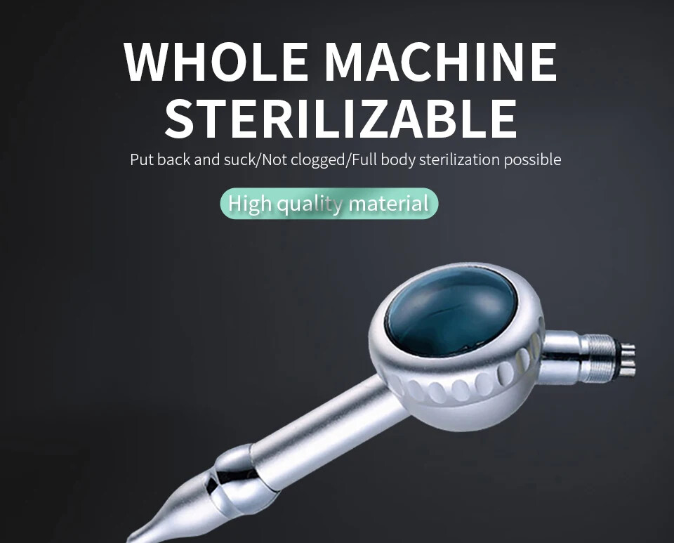 Dental 2/4 Holes Hygiene Air Flow Teeth Polishing Polisher Handpiece Prophy Jet