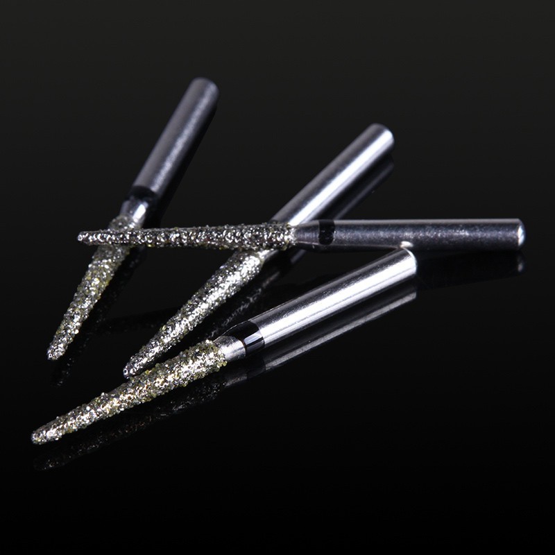 100pcs Dental Super Coarse Diamond FG Burs TR-12S for High Speed Handpiece