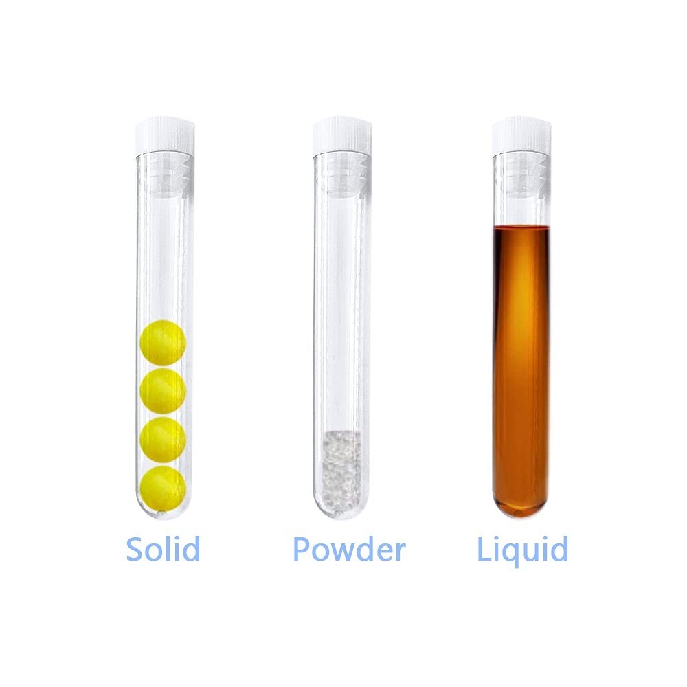 50Pcs Clear Plastic Test Tubes with Rack,16 X 100Mm Tube with Caps and 50 Holes