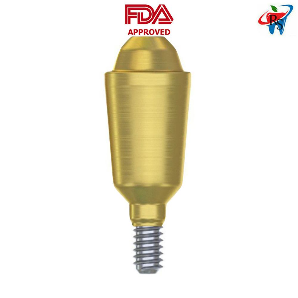 10pcs Straight Multi-Unit 1.6 Standard Int Hex 2.42mm Connection Dental Titanium