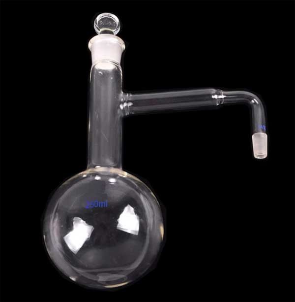 Lab Supply Distillation Flask 100ml-1000ml Borosilicate with Arm Glassware CA
