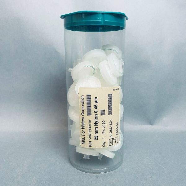 Waters Nylon Acrodisc Syringe Filter 25 mm 0.45 um Lot of 39 Filters
