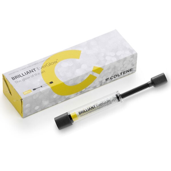 Coltene Dental Brilliant EverGlow Composite A2/B2 3G Syringe Refill 1PK 60019699