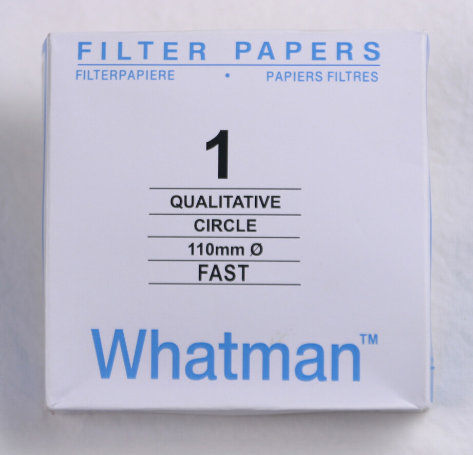 FILTER PAPER 11 cm 100 DISCS QUALITATIVE FAST 101