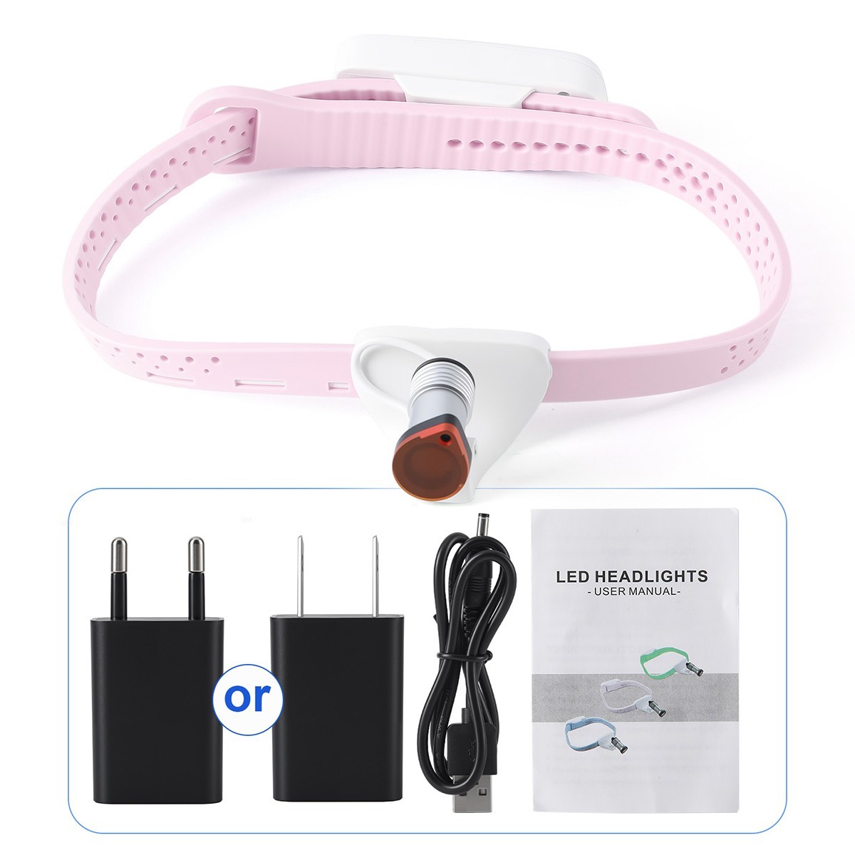 Super Bright Dental Portable Lightweight Silicone Headlamp Medical 5W LED