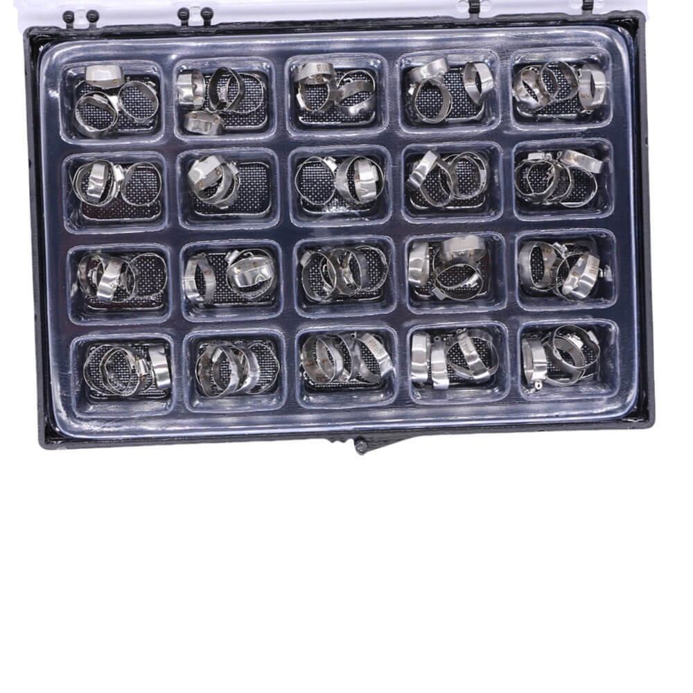 Dental Orthodontic Bands with Buccal Tubes Roth 0.022 U1/L1 32-41+ 80pcs/Box
