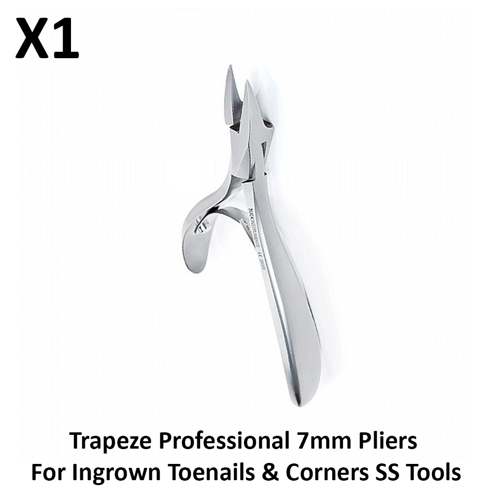 Ruck Trapeze Professional 7mm Pliers For Ingrown Toenails & Corners SS Tools