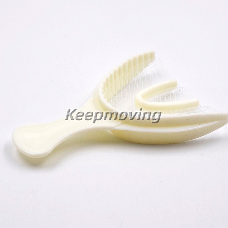 10Pcs/set Dental Plastic Disposable Impression Trays Central Supply Denture U/L