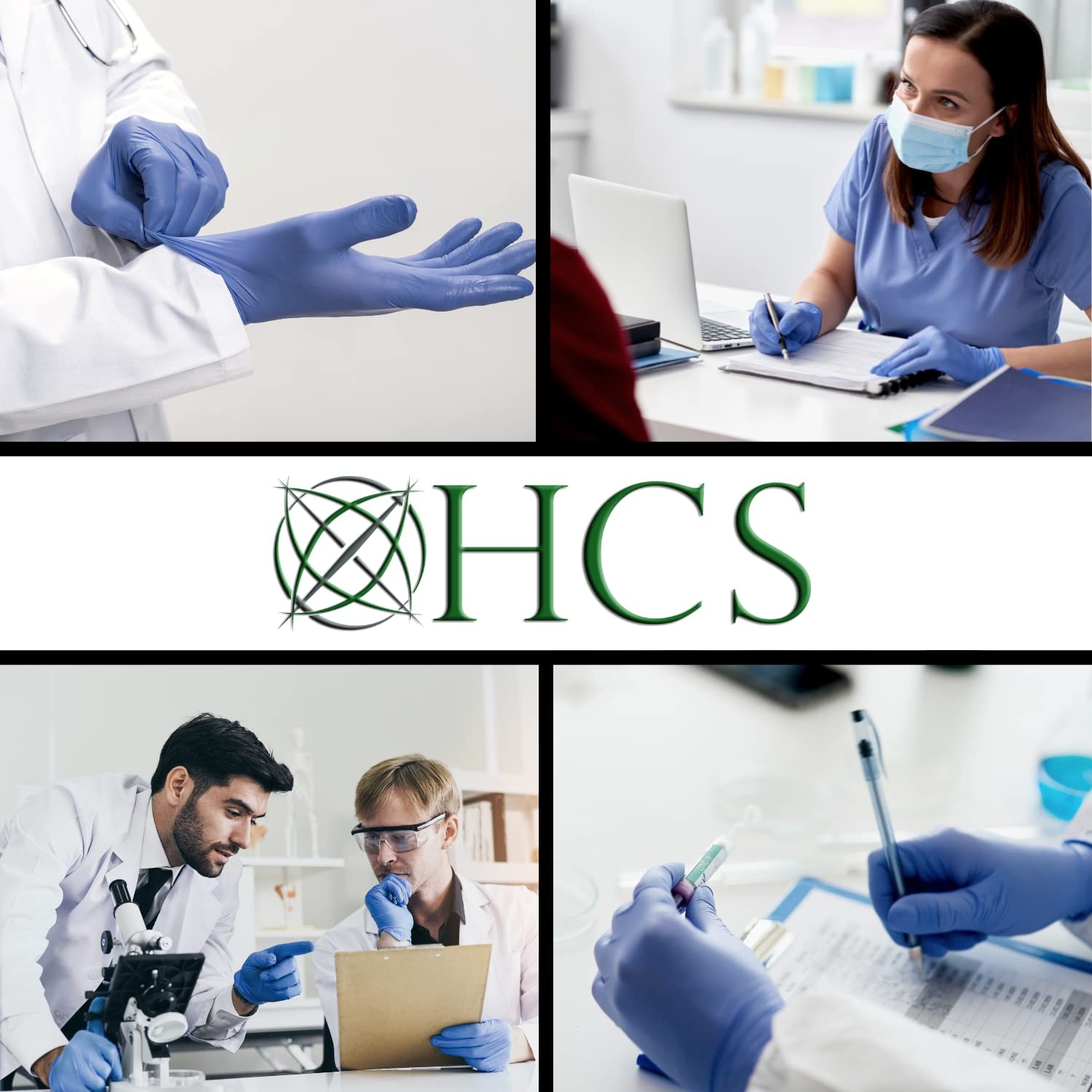 HCS 250 Nitrile Gloves – Disposable, Latex-Free – (More Per Box) Sensitive Sk…