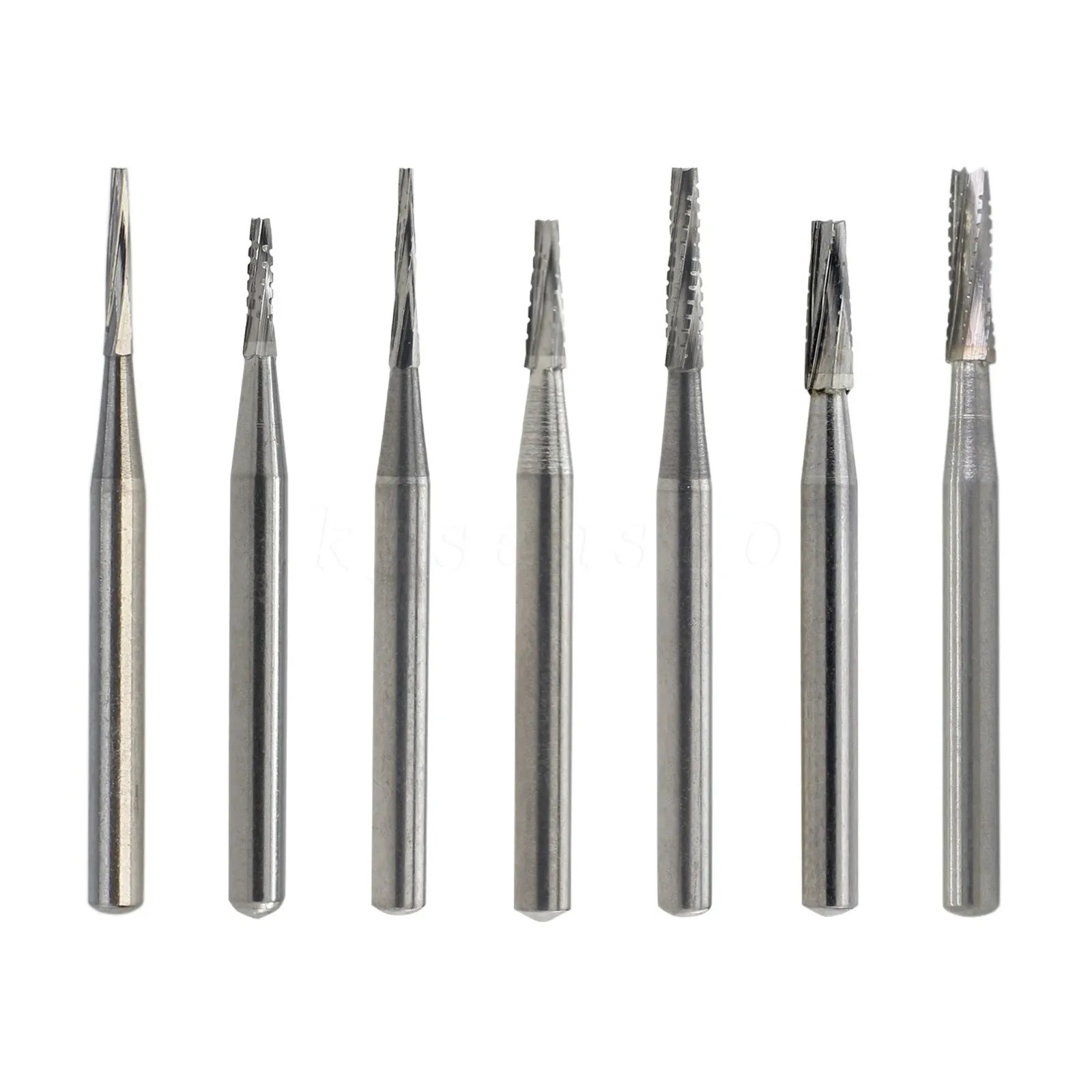 Dental Carbide Burs Drill FG 1/2/3/4/5/6/7/8 Tungsten Round High Speed Handpiece