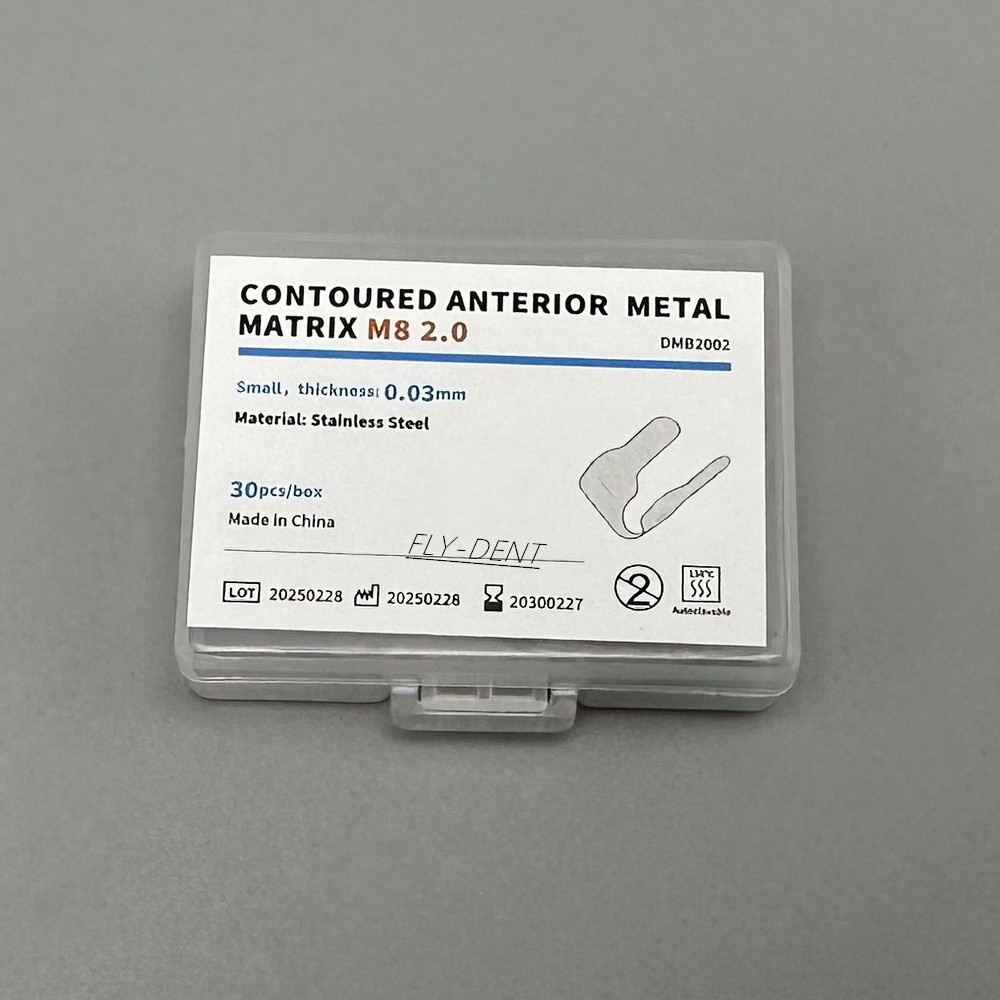 1* Dental Contoured Anterior Metal Matrix Bands Restoration Sectional Matrices