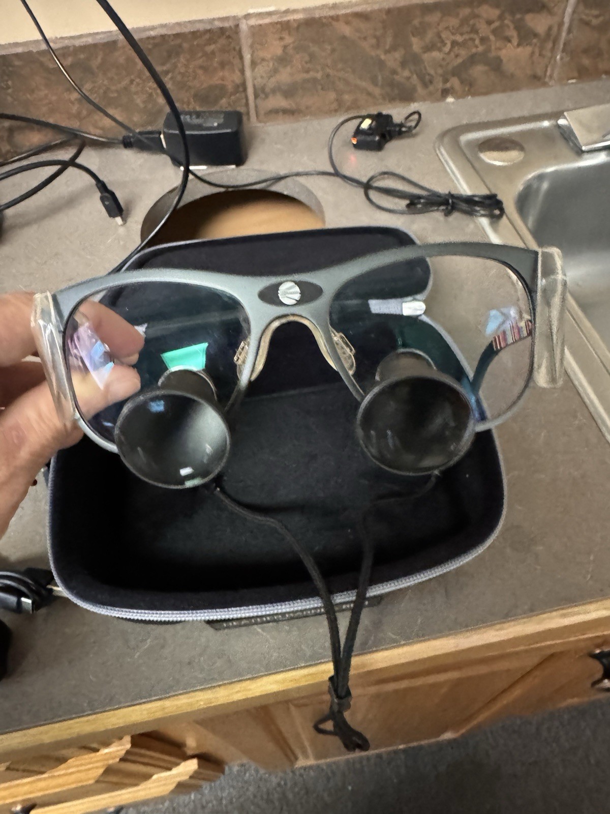 Orascoptic RDH Elite Dental Loupes w/ Case, Battery Packs & Cables