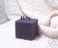 Endo Square Foam Sponges File Holder 2X2X2 -64 PIECES (AUTOCLAVABLE)