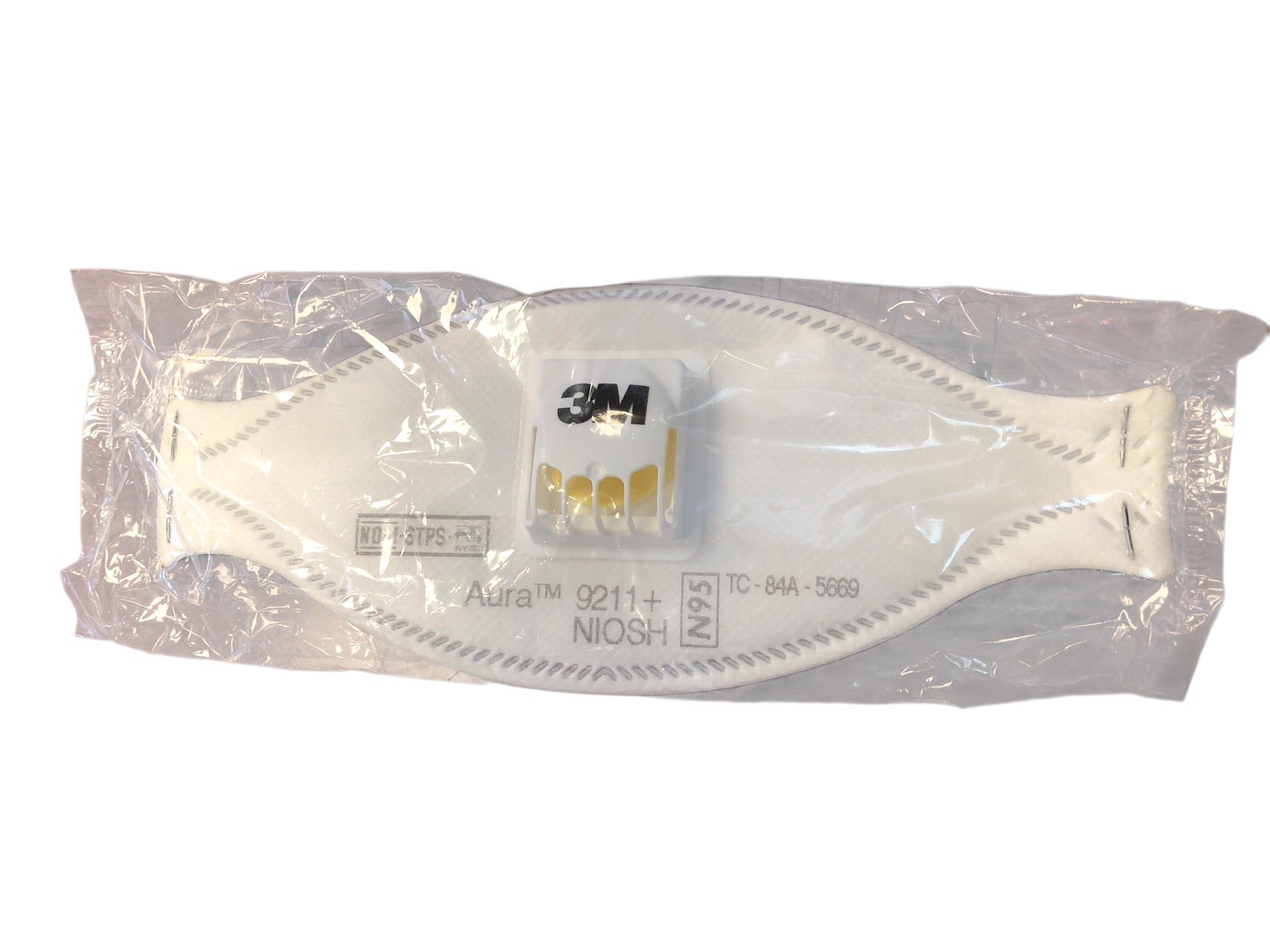 3M Aura Particulate Disposable Respirator 9211+ with Cool Flow Valve, N95 SEALED