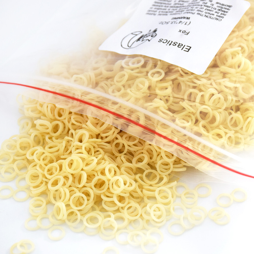 Dental Orthodontic Rubber Bands Ties Band 3.5oz (1/4) 5000 Pcs/Bag