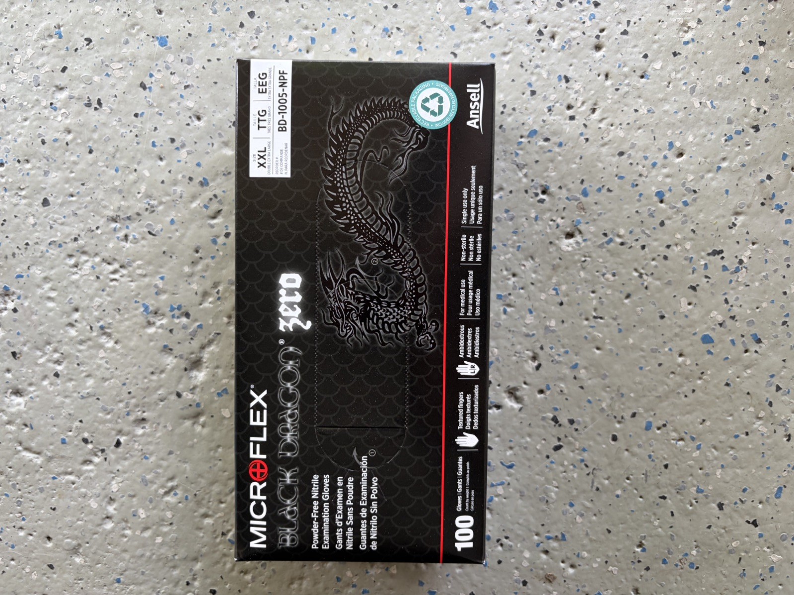 BLACK DRAGON ZERO BD-1003-NPF XXL 100 COUNT BOX