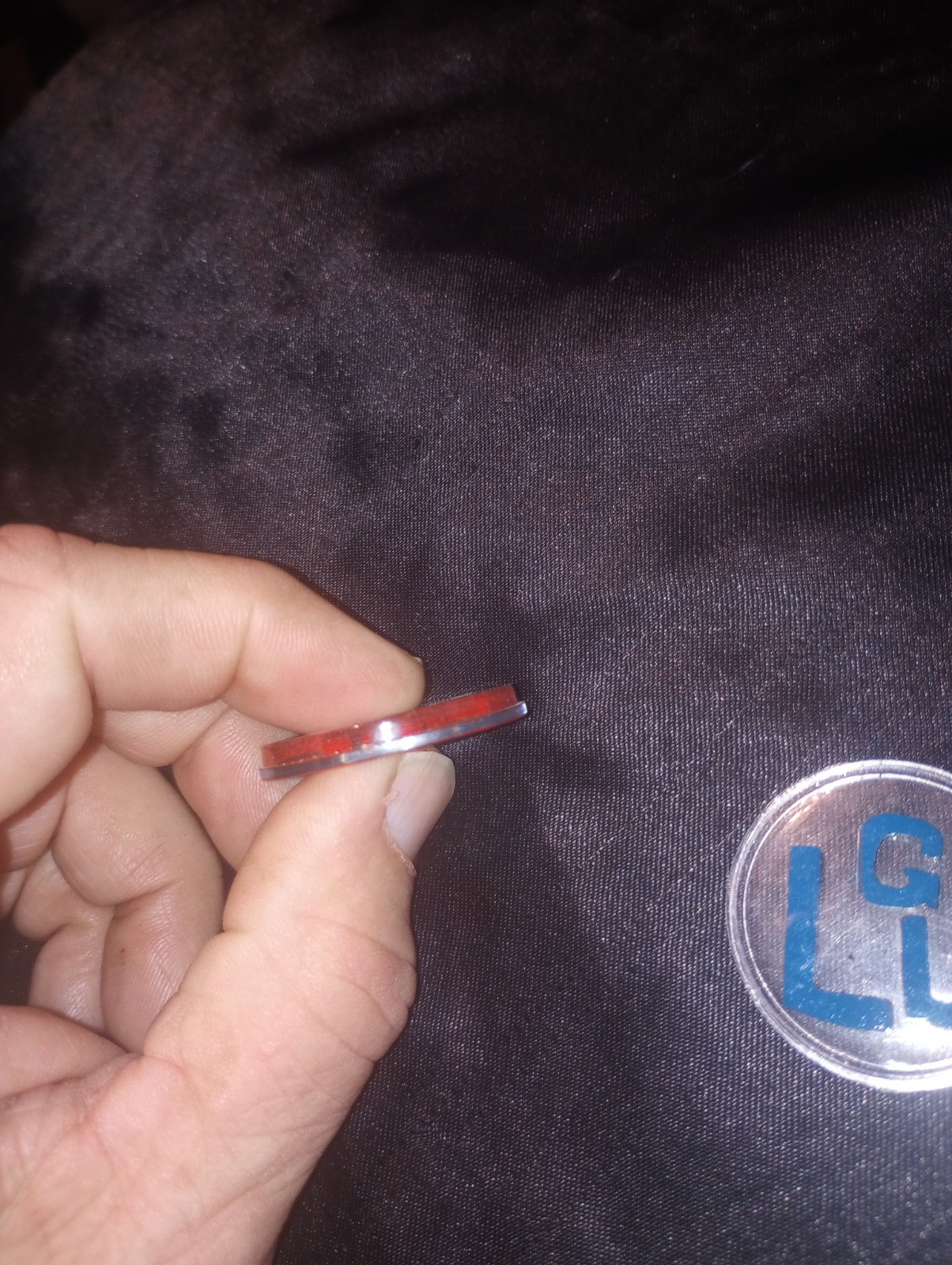X-ray Markers Red And Blue With Initials GL One Set.