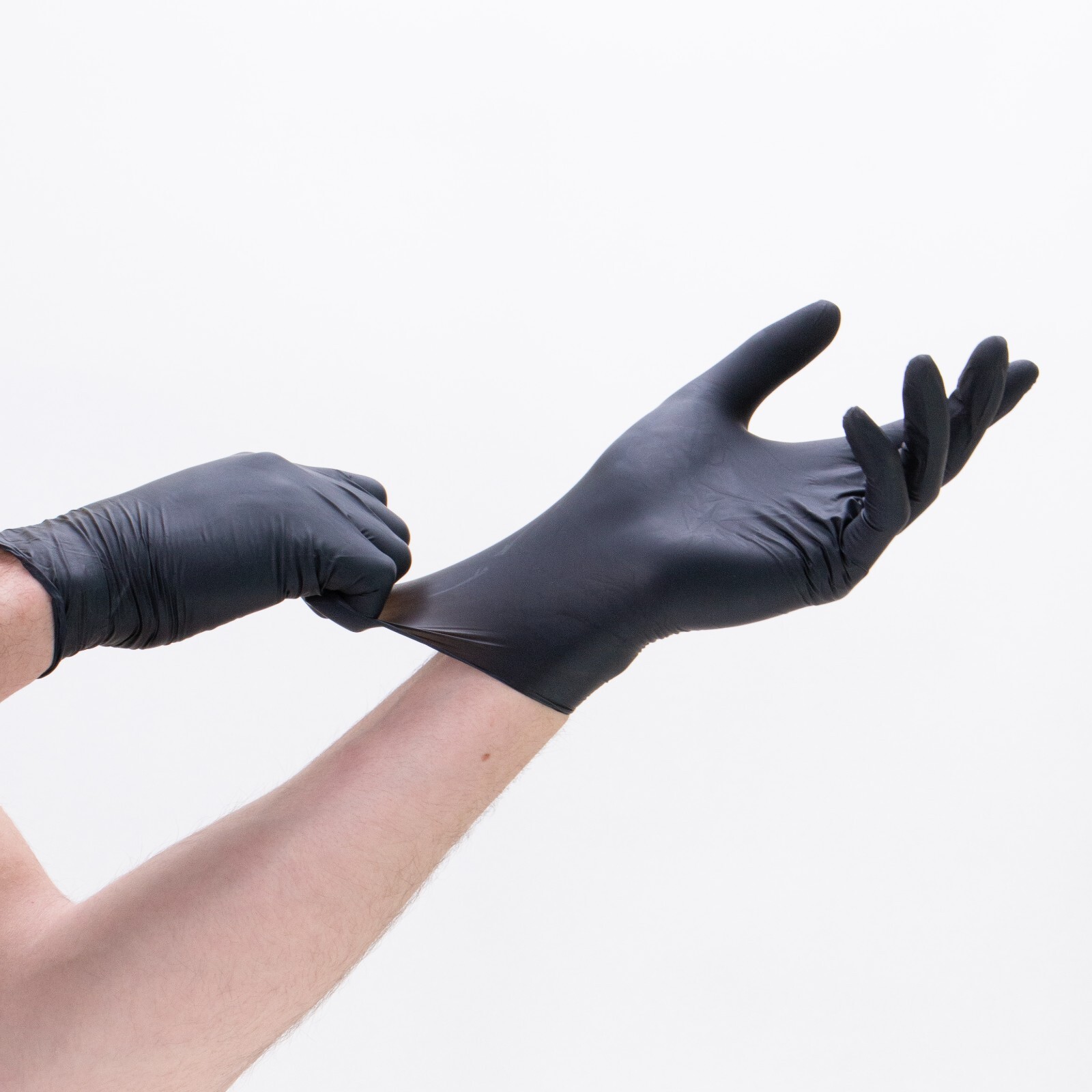 1000 Pcs Nitrile Exam Glove Black 5 Mil Heavy Duty Medical Janitorial S, M, L,XL