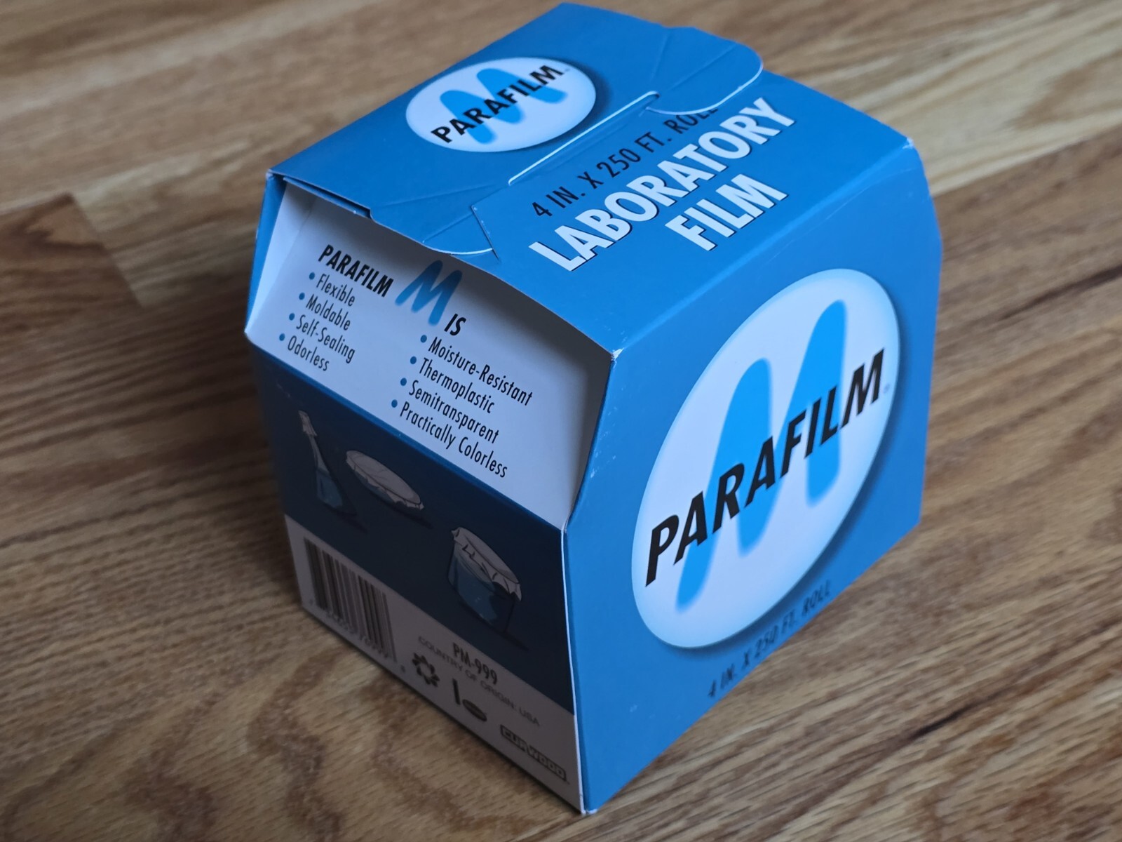 Parafilm PM-999 All Purpose Laboratory Film 4″ x 250′ Lab Film PM999