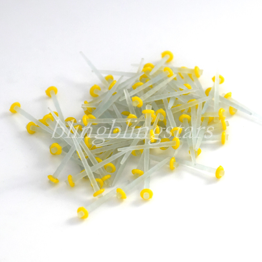 Dental Endodontic Fiber Post Resin Quartz Screw Thread 100/Box Root Canal Pins