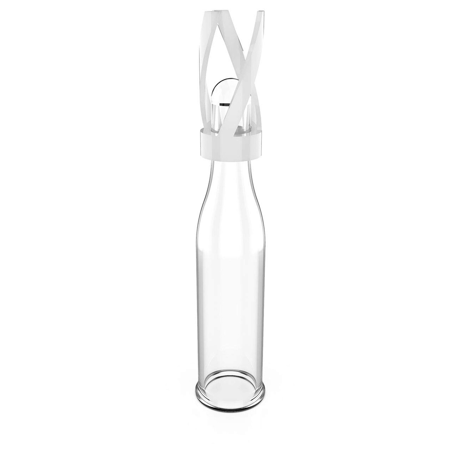 1000Pcs 250uL Clear Glass Micro Inserts+Plastic Spring for for 2mL 9-425 Vials