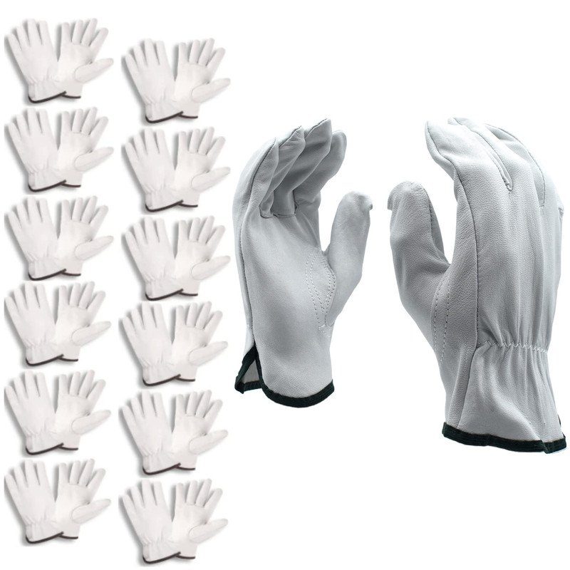 Cordova 8500L Premium Grain Goatskin Driver Gloves Unlined Shirred Elastic Back