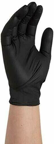 SYSCO HIGH PERFORMANCE NITRILE (Size XLarge) BLack GLOVES 1 /100 CT POWDER FREE