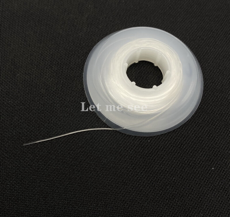 Dental Ortho Solid Elastic Traction Pull Button Thread 25 Feet/Roll 020 025 030