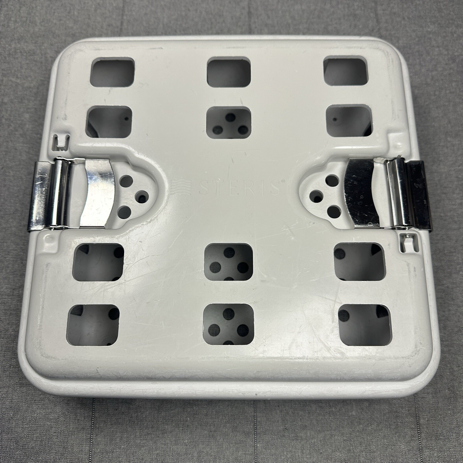 Steris Pro-lite Sterilization Tray Square Basket 0001824 Instrument Caddy