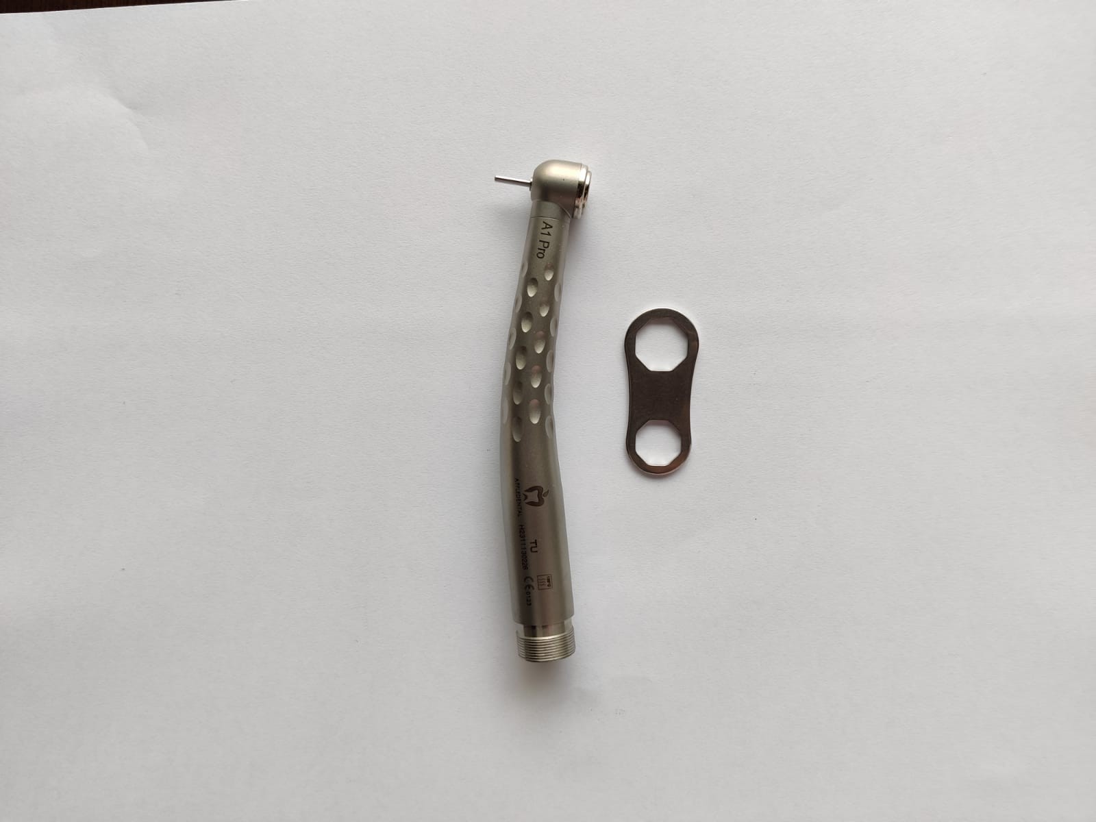 Apple Dental Push Button Handpiece Premium Quality Turbine Big Head 2 Hole