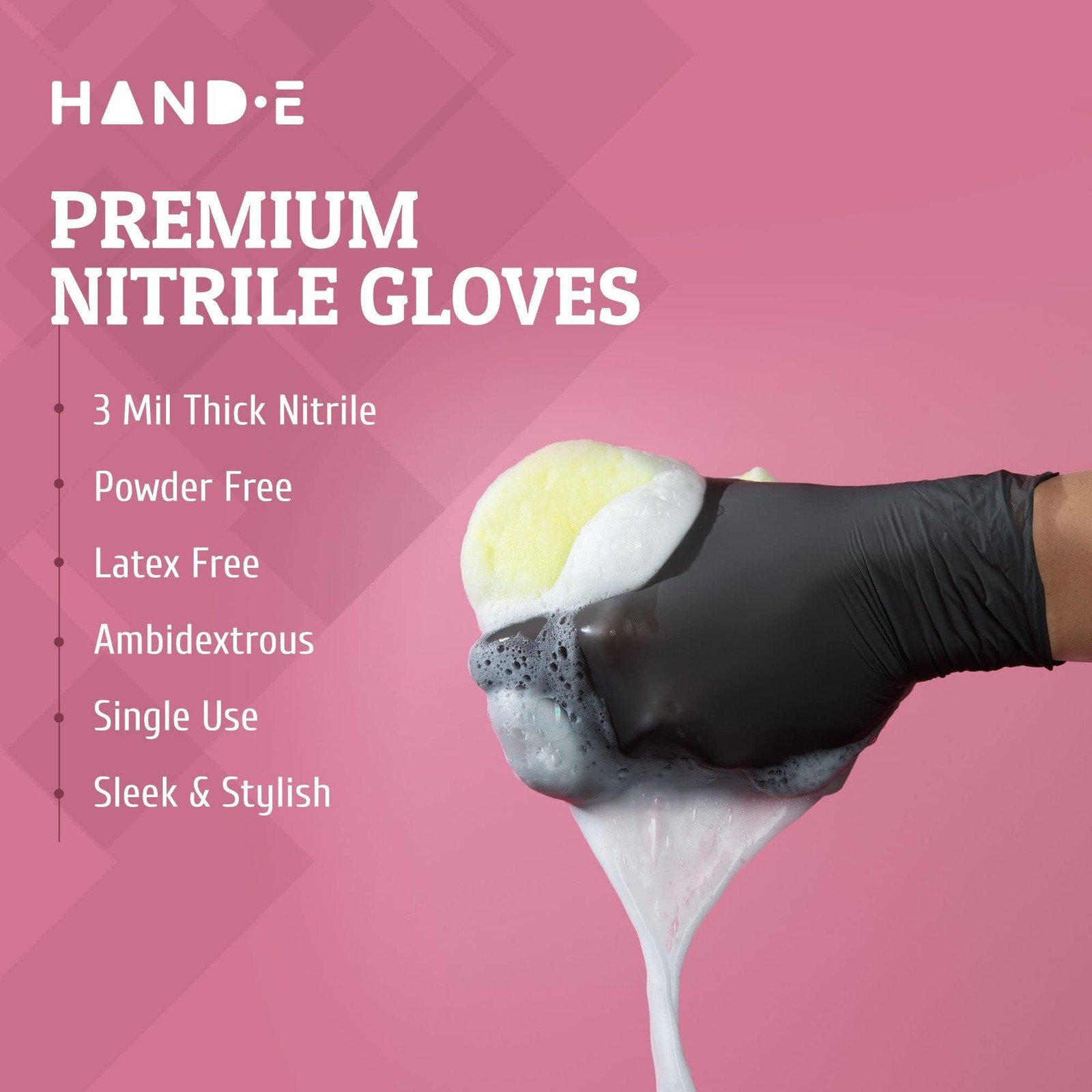 Black Nitrile Disposable Gloves -BBQ, Tattoo, Hair Dye, Cooking, Mechanic Glo…