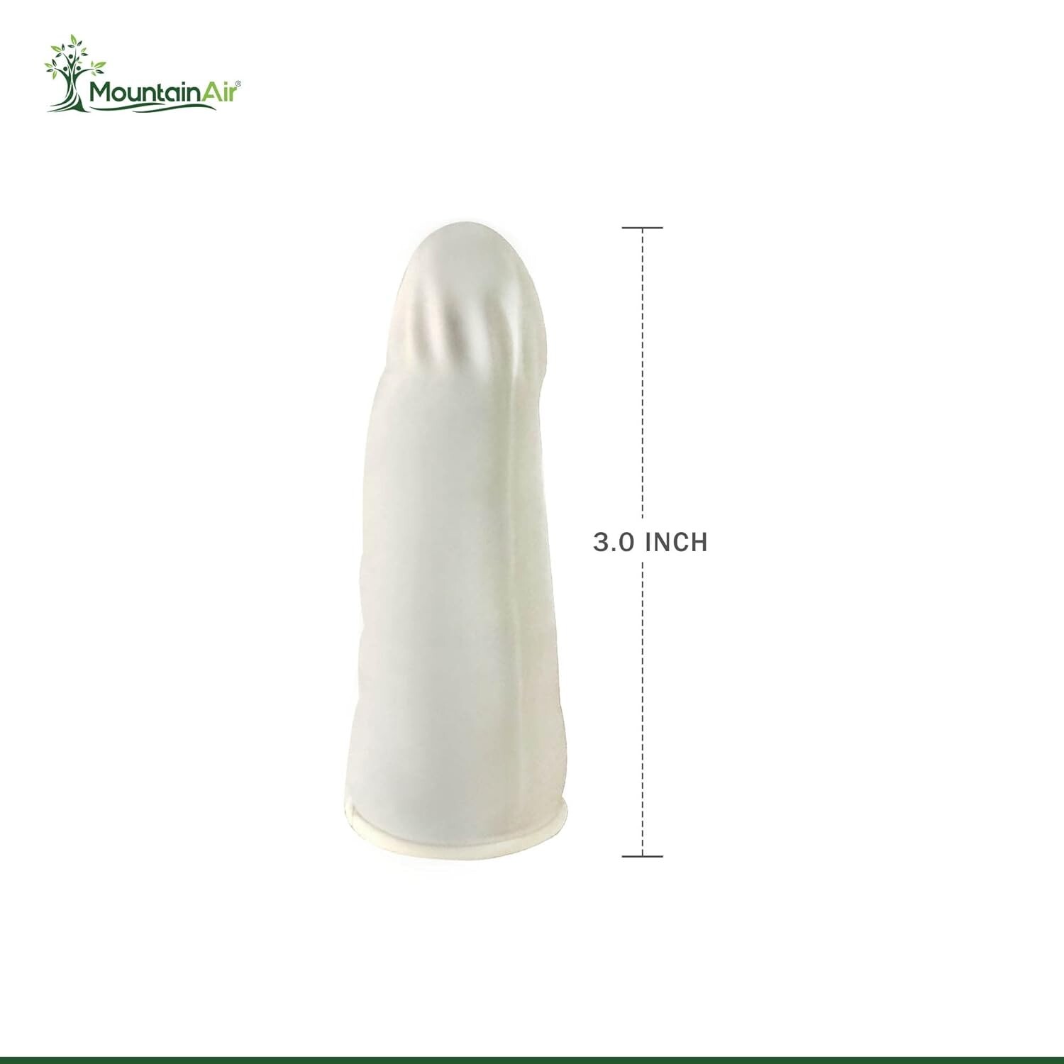 (500 PACK) Disposable Latex Finger Cots Medium Size Anti Static Durable Handmade