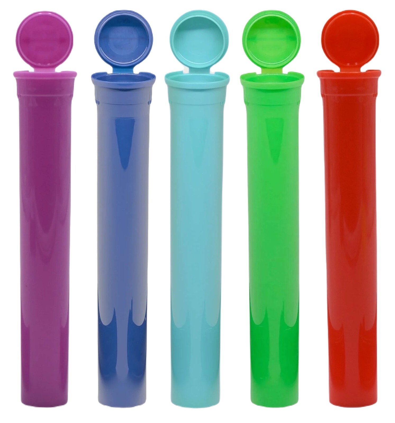 NEW CASE OF 475 Philips 116mm Pop-Top Tube / Vial Child Resistant CPSC Certified