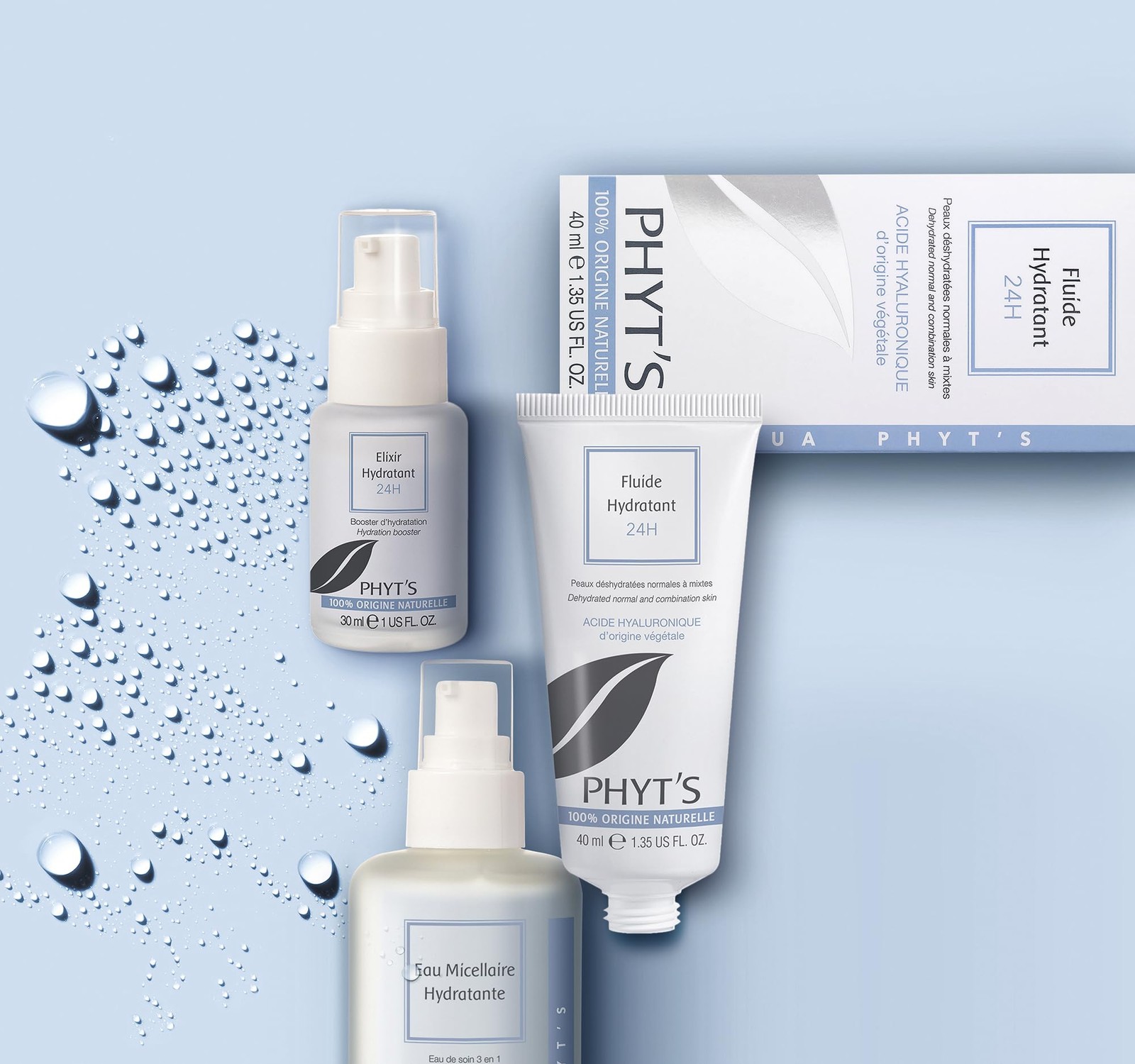 Phyt’S Phyts 24H Moisturizing Elixir – Intensely Hydrating Face Spray – Softens